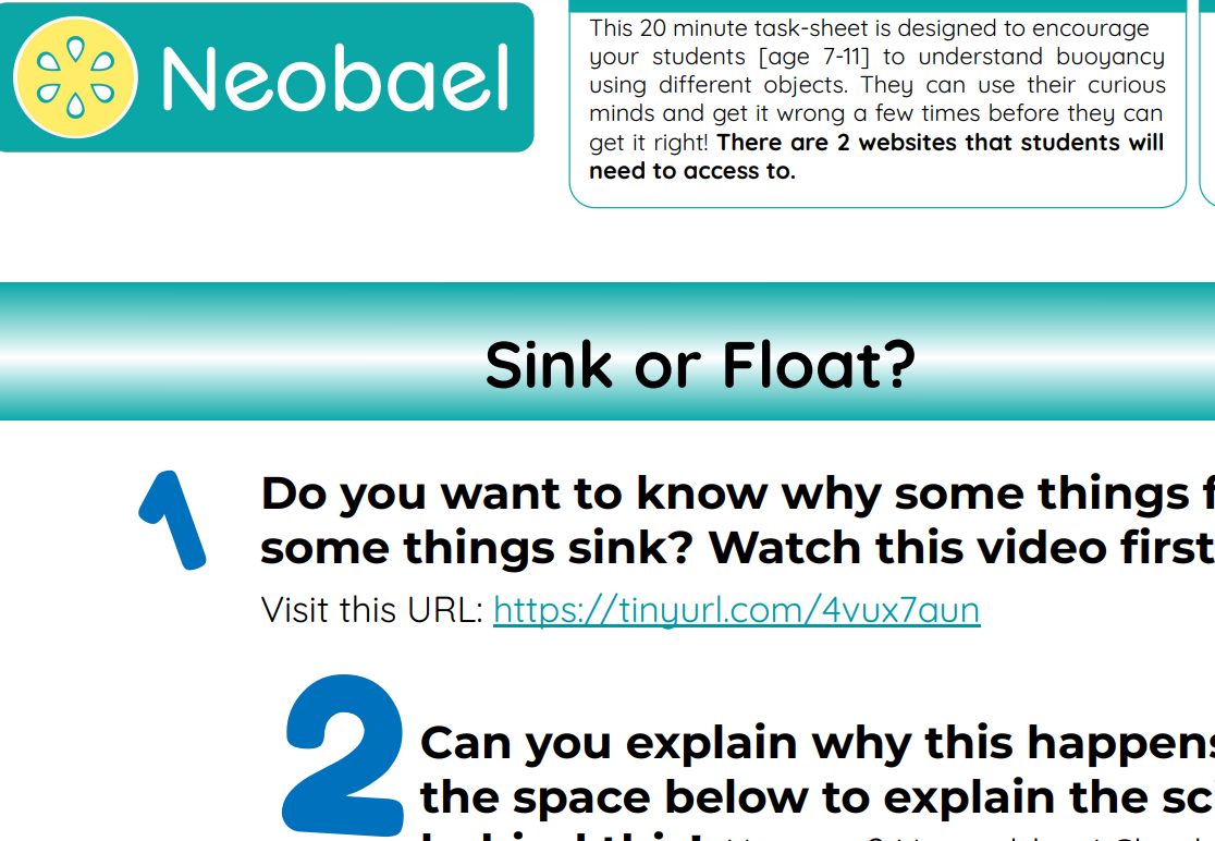 Sink or Float