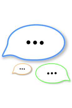 talking