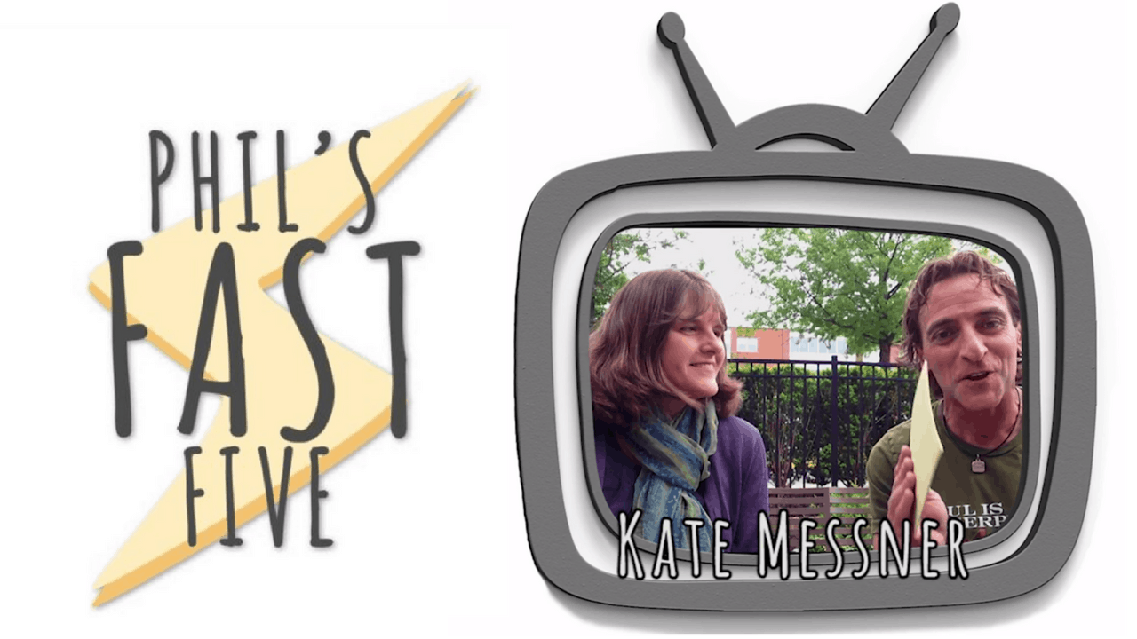 Phil’s Fast Five with Kate Messner
