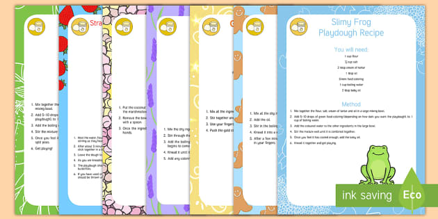 Modeling Dough Recipe Resource Pack