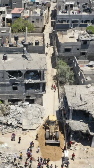 destruction in Gaza