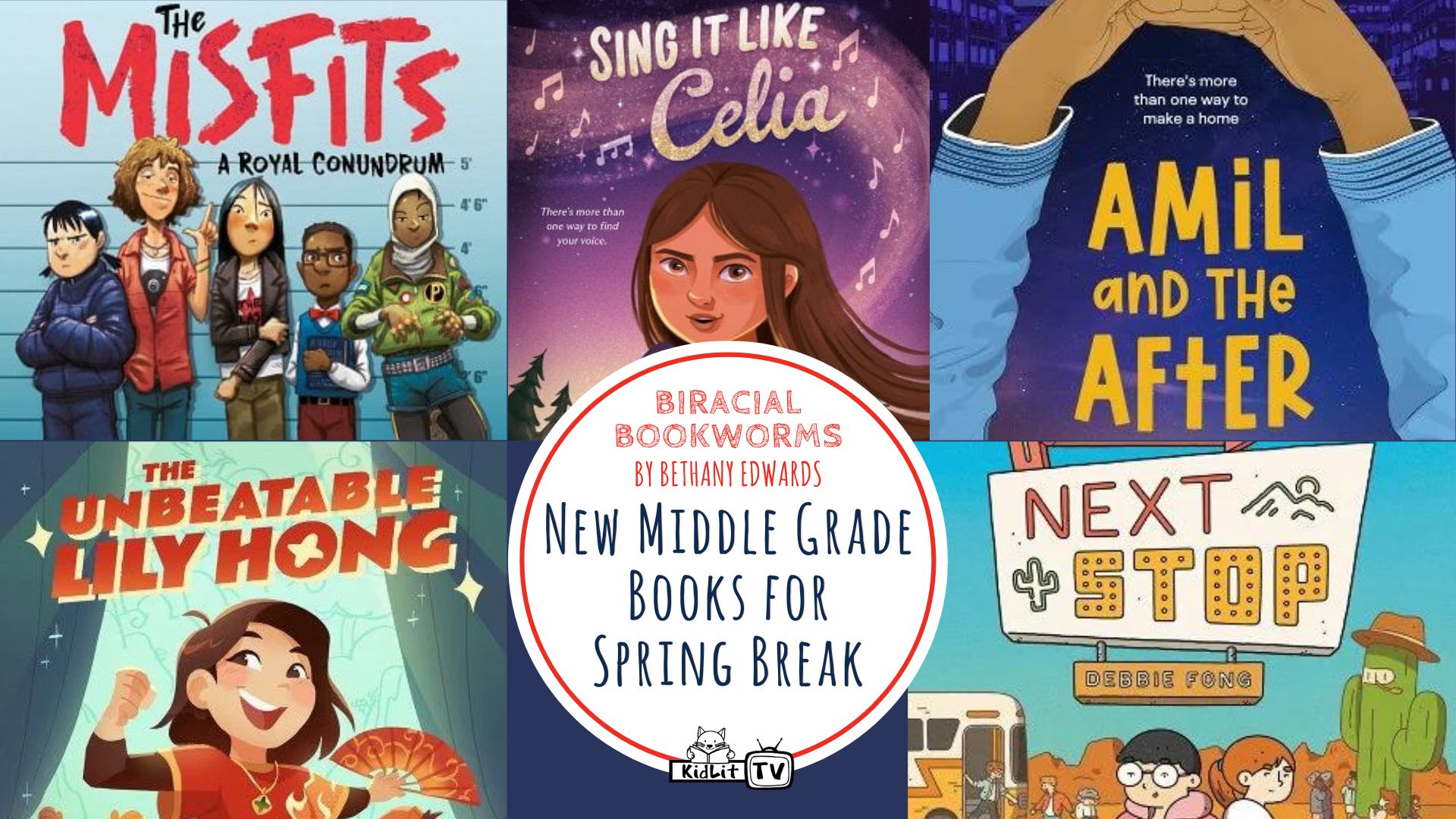 New Middle Grade Books for Spring Break