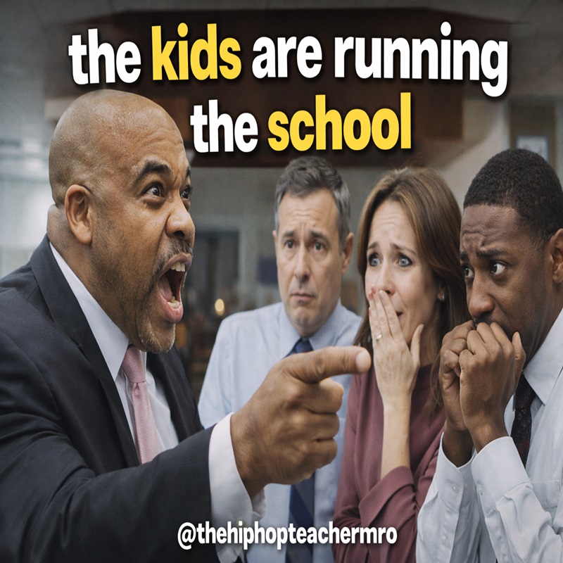 “POV: The Principal Finally Snaps Because the Kids Are Running the School 📷📷”