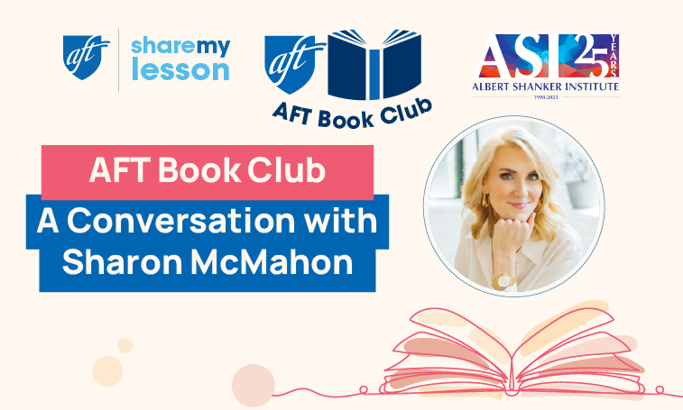 AFT Book Club: A Conversation with Sharon McMahon