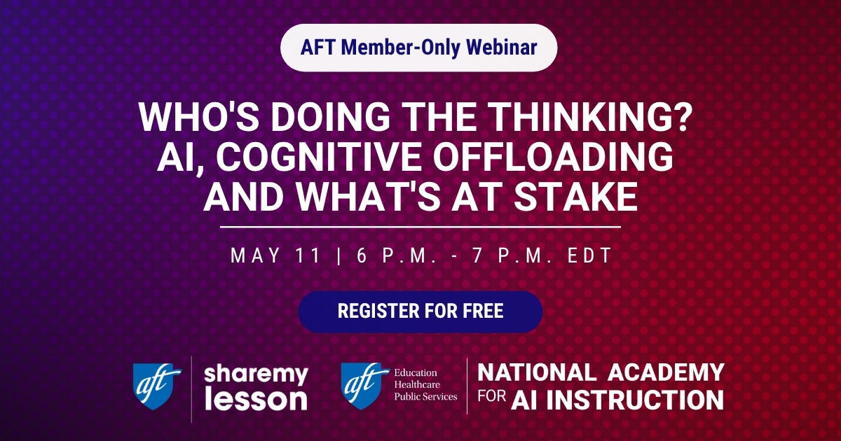 Who's Doing the Thinking? AI, Cognitive Offloading and What's at Stake 