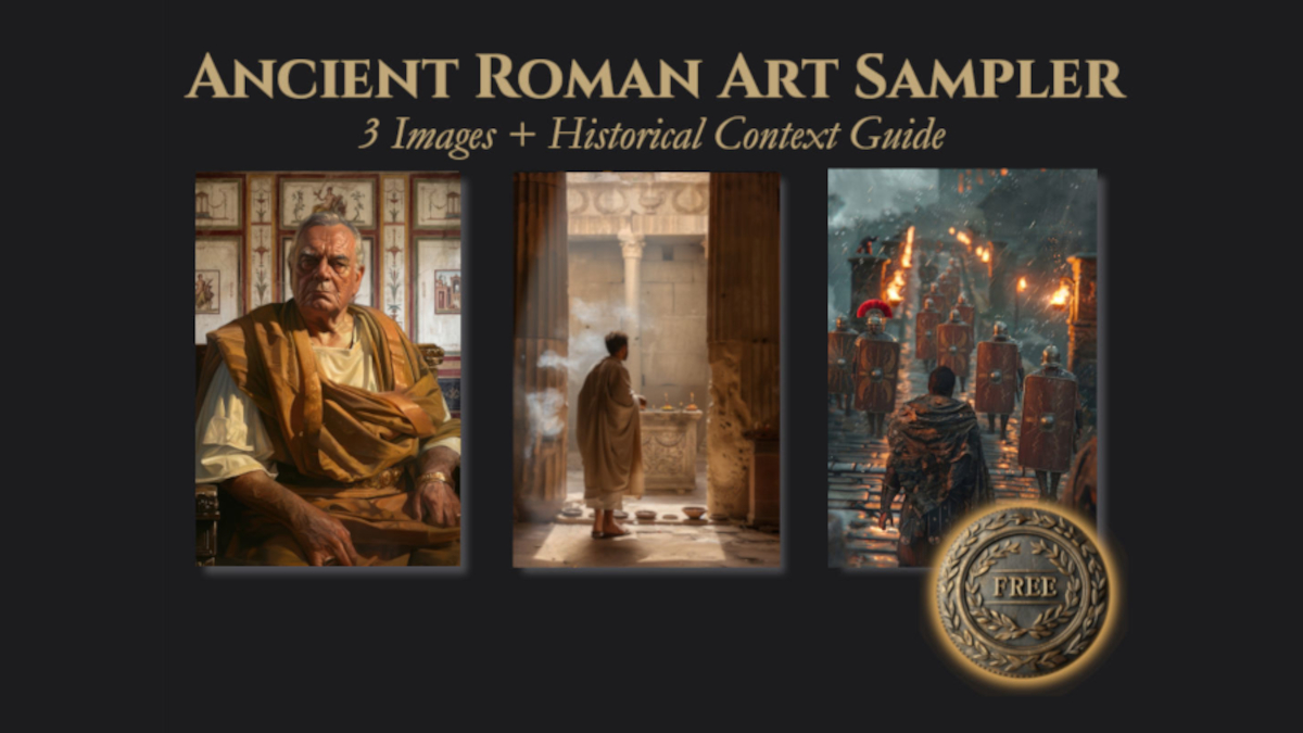 Ancient Roman Art for Picture Study — Classroom Visual Resource (Free Sampler)