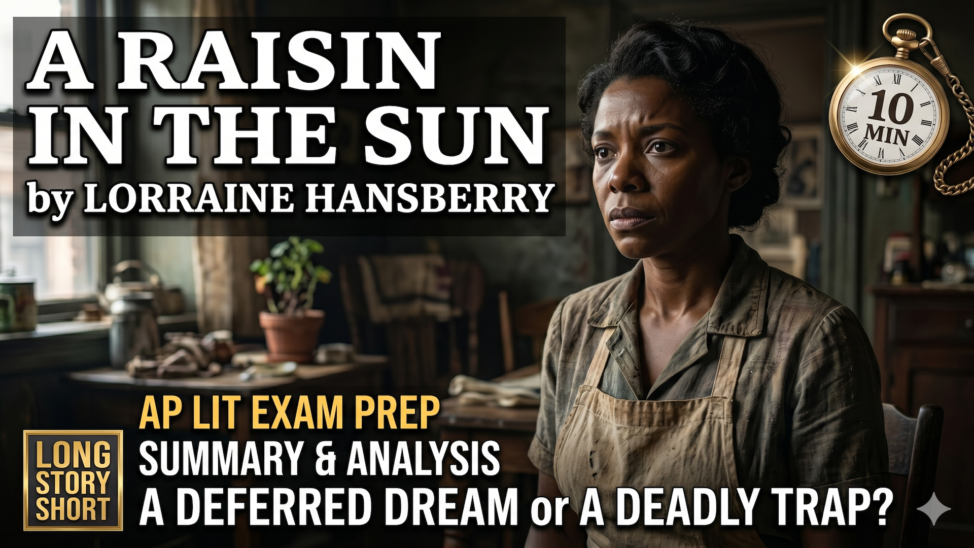 A Raisin in the Sun by Lorraine Hansberry | Video Lesson, Worksheet