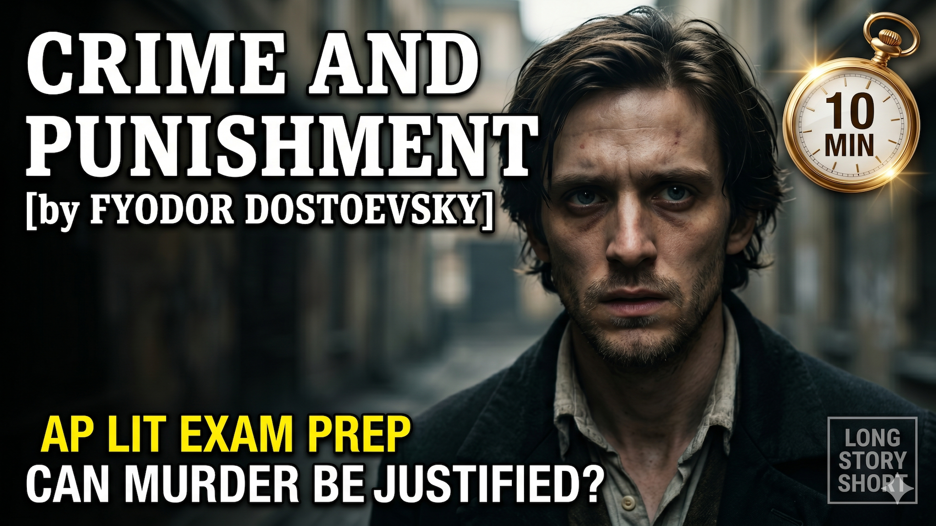 Crime and Punishment by Fyodor Dostoevsky | Video Lesson, Worksheet