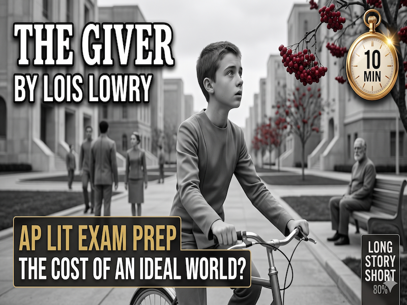 The Giver by Lois Lowry | Video Lesson, Worksheet