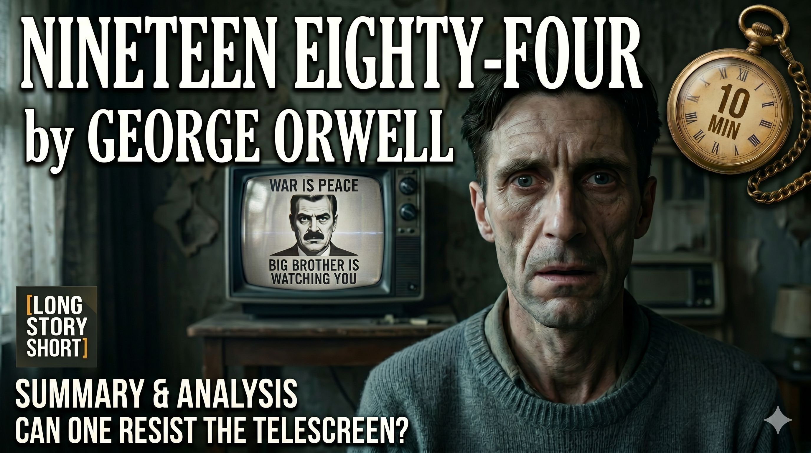 1984 by George Orwell | 10-Minute Video Lesson & Worksheet | AP Literature