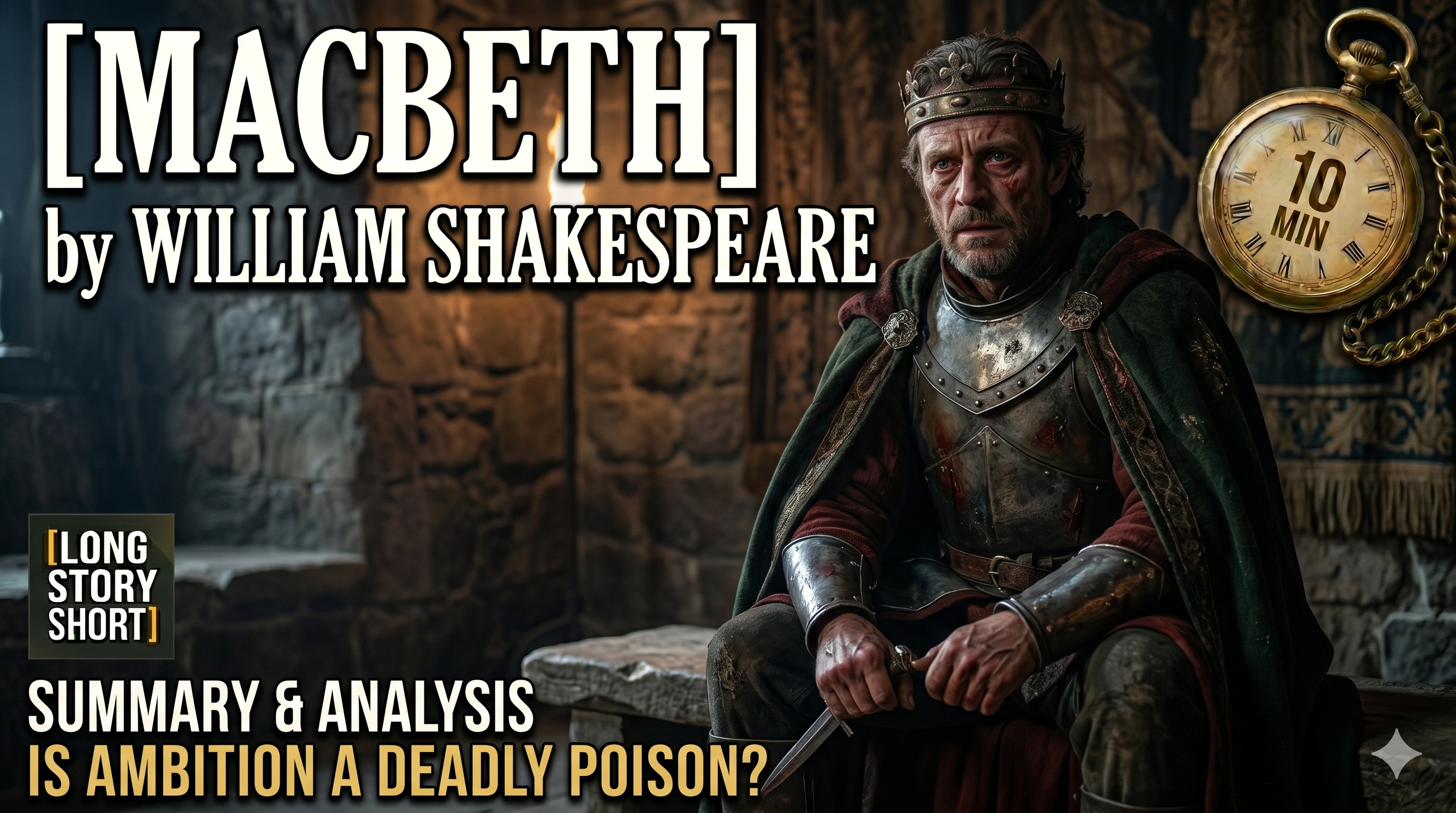Macbeth by William Shakespeare | 10-Minute Video Lesson & Worksheet | AP Literature