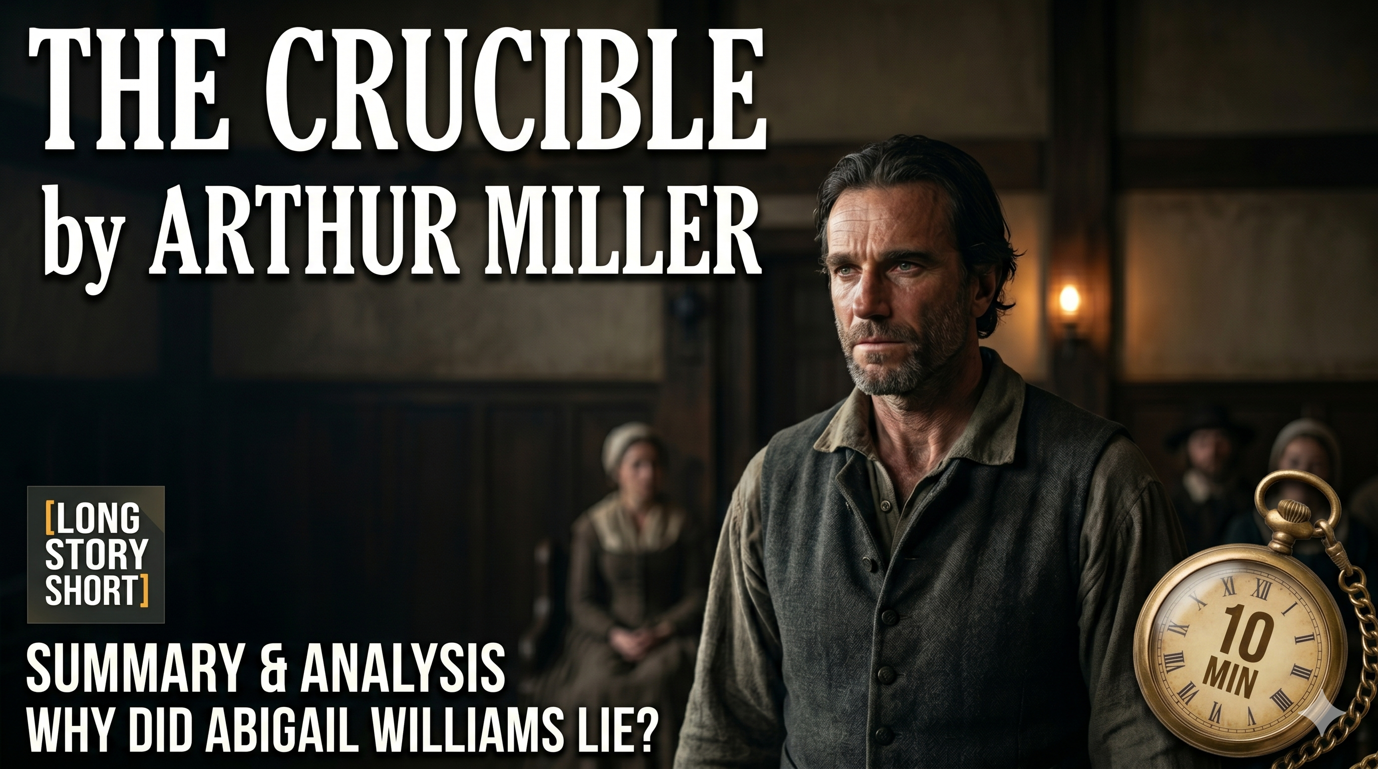 The Crucible by Arthur Miller | 10-Minute Video Lesson & Worksheet | AP Literature
