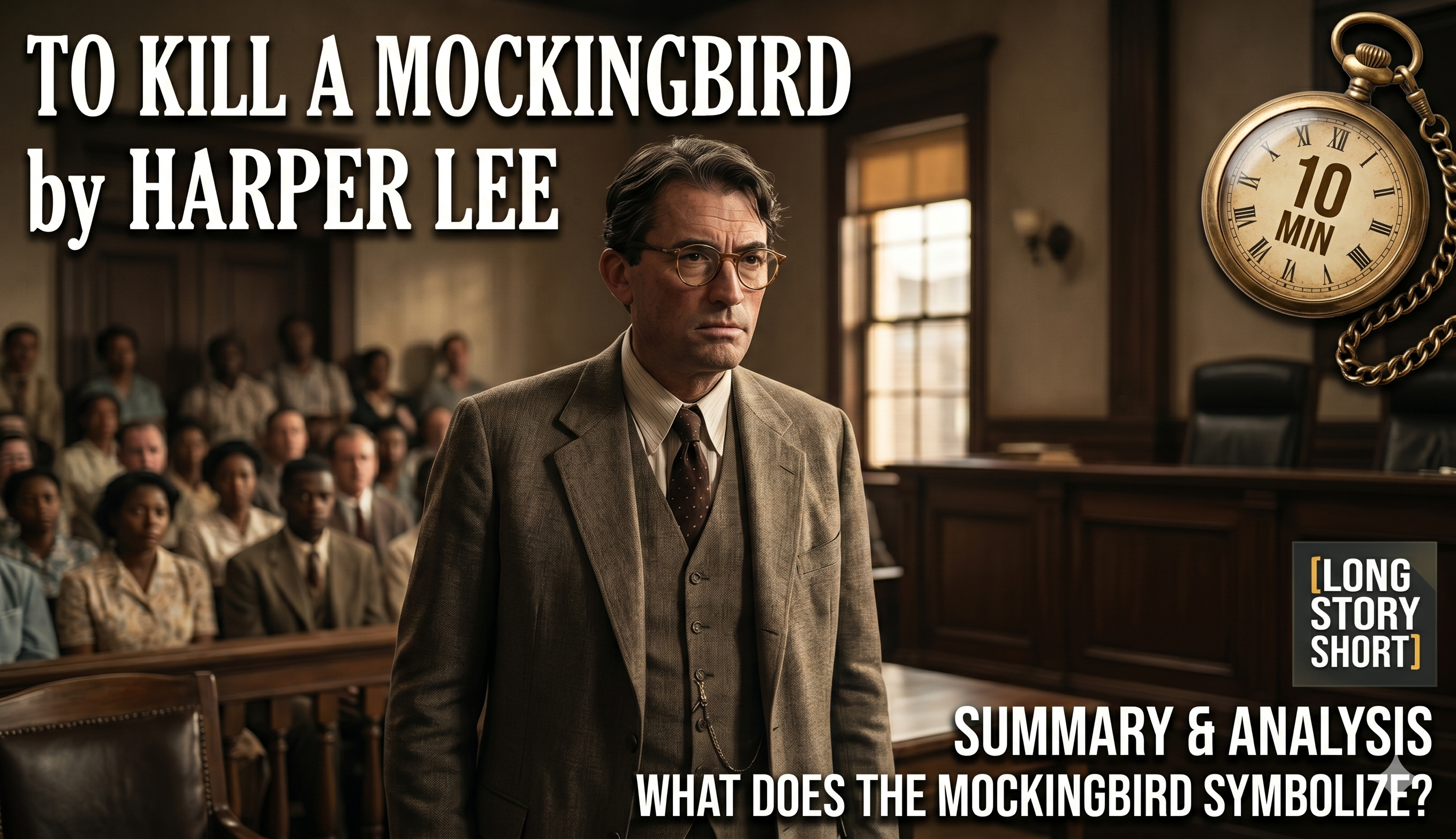 To Kill a Mockingbird by Harper Lee | 10-Minute Video Lesson & Worksheet | AP Literature