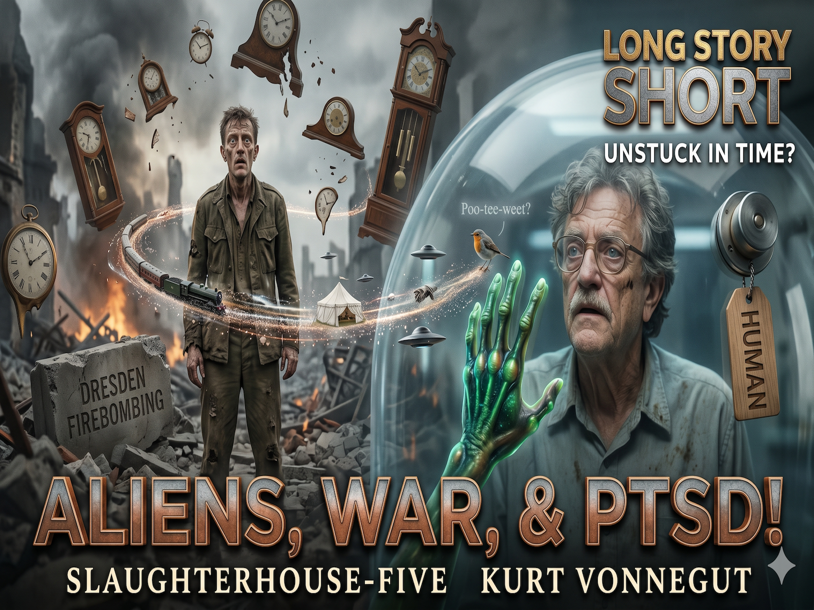 Slaughterhouse-Five by Kurt Vonnegut | Video Lesson, Worksheet