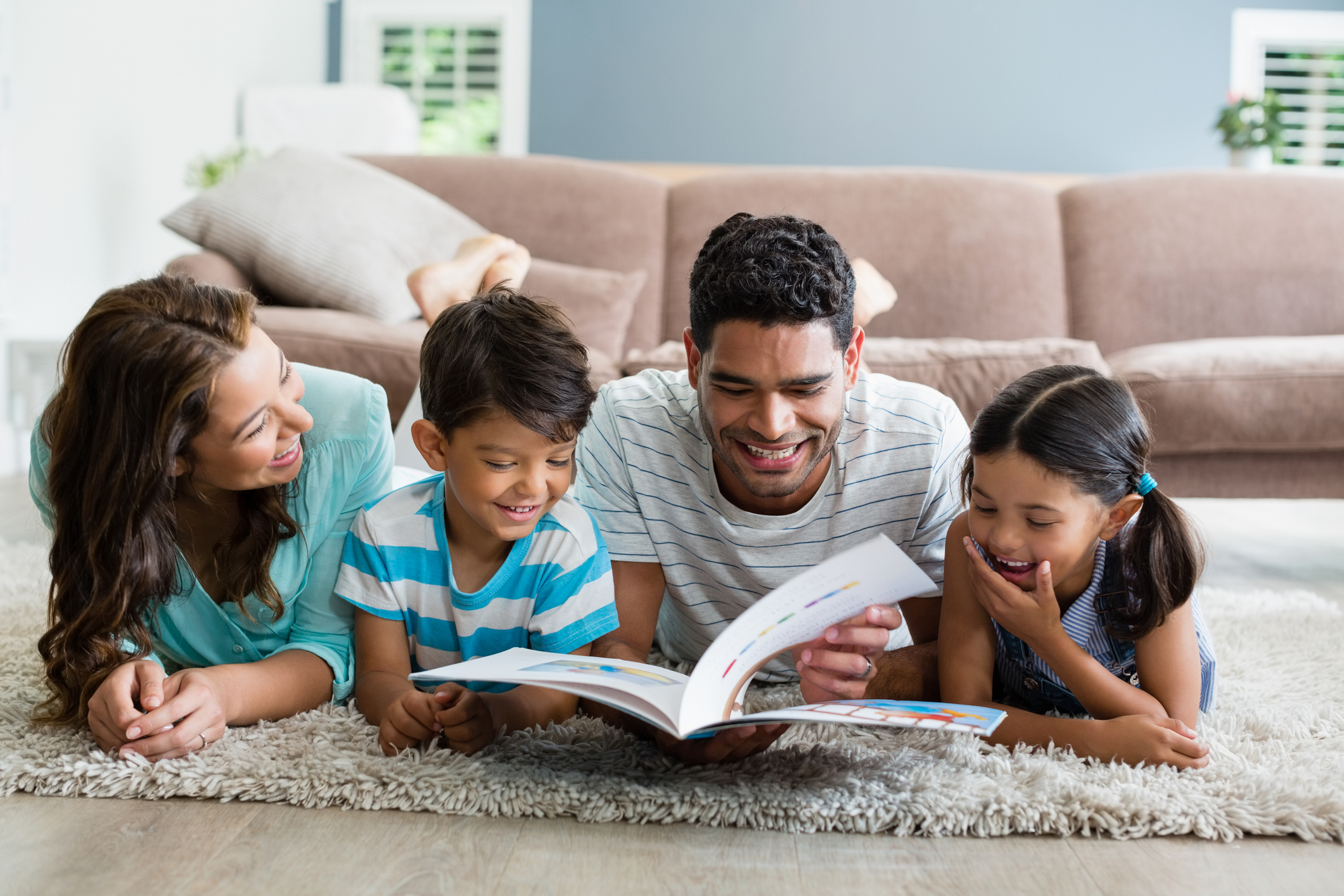 family reading