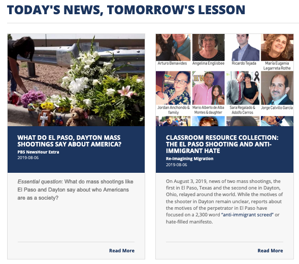 news lessons