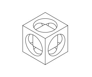 Machining Project Blueprint Block in Cage