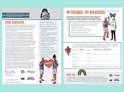 Share Your Feelings – Mental Health program from On Our Sleeves  