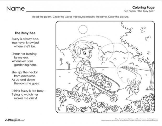 Rhyming Poems: K-2