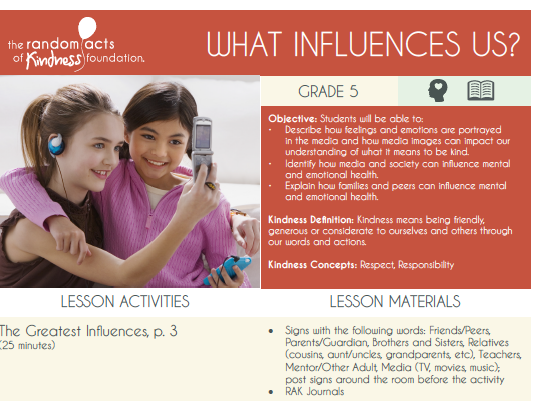 What Influences Us?