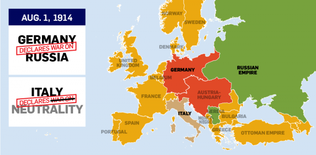 World Wars Maps